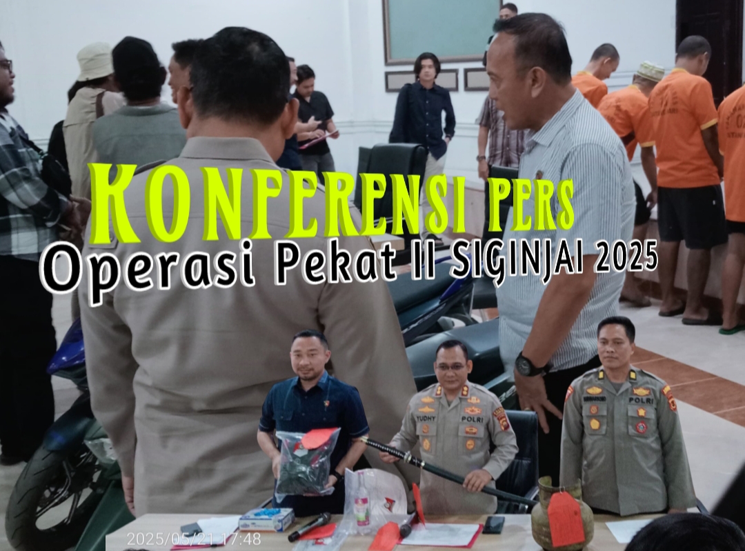 Polres Batang Hari Tindak Tegas Tanpa Ampun! 40 Kasus Pekat Diungkap, 78 Tersangka Tak Berkutik dalam Operasi SIGINJAI 2025